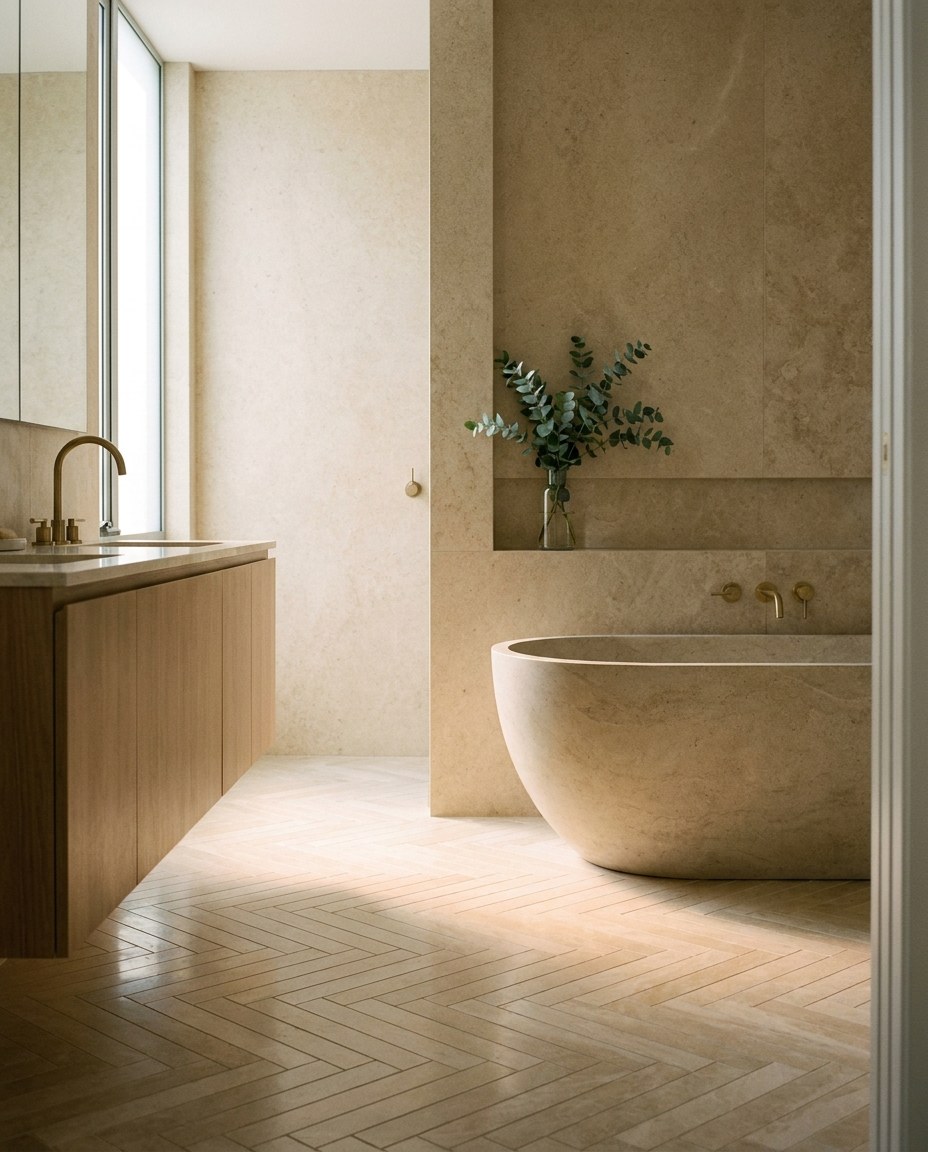 Herringbone tiles