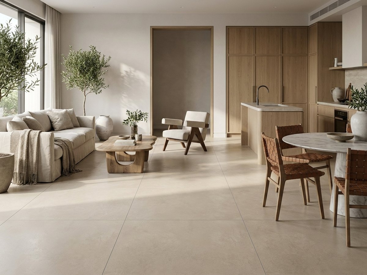 Amstel Beige in a room