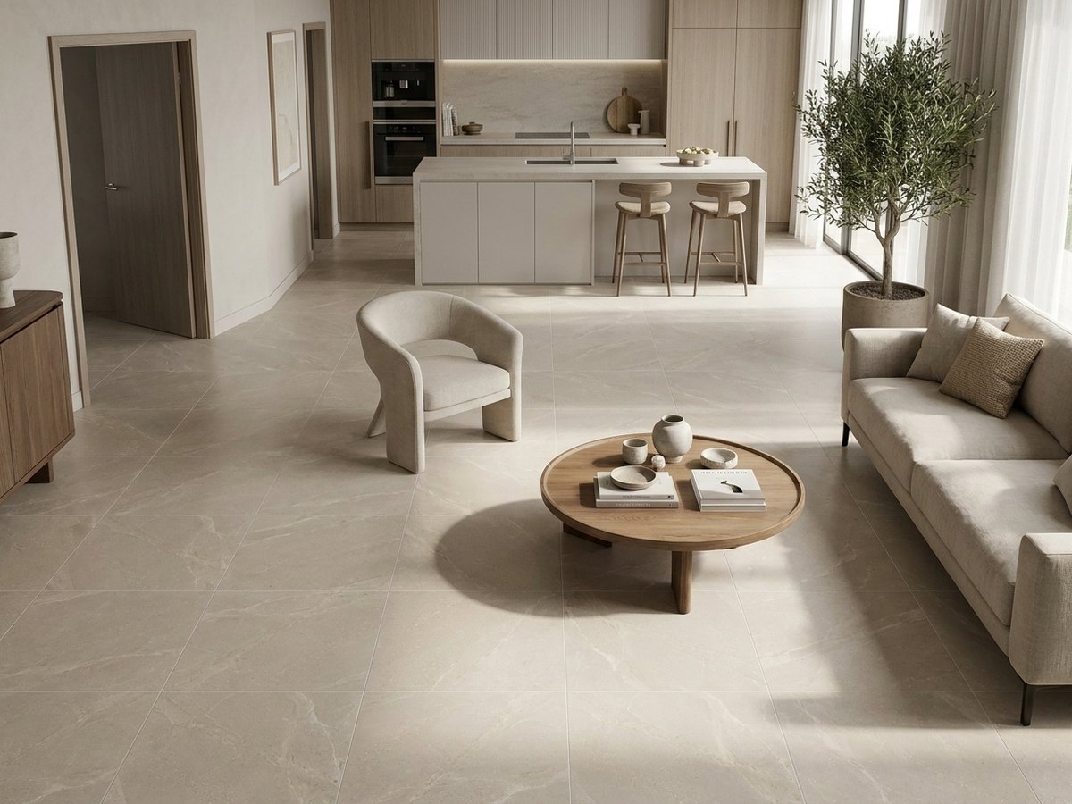 Avorio Marmo in a room