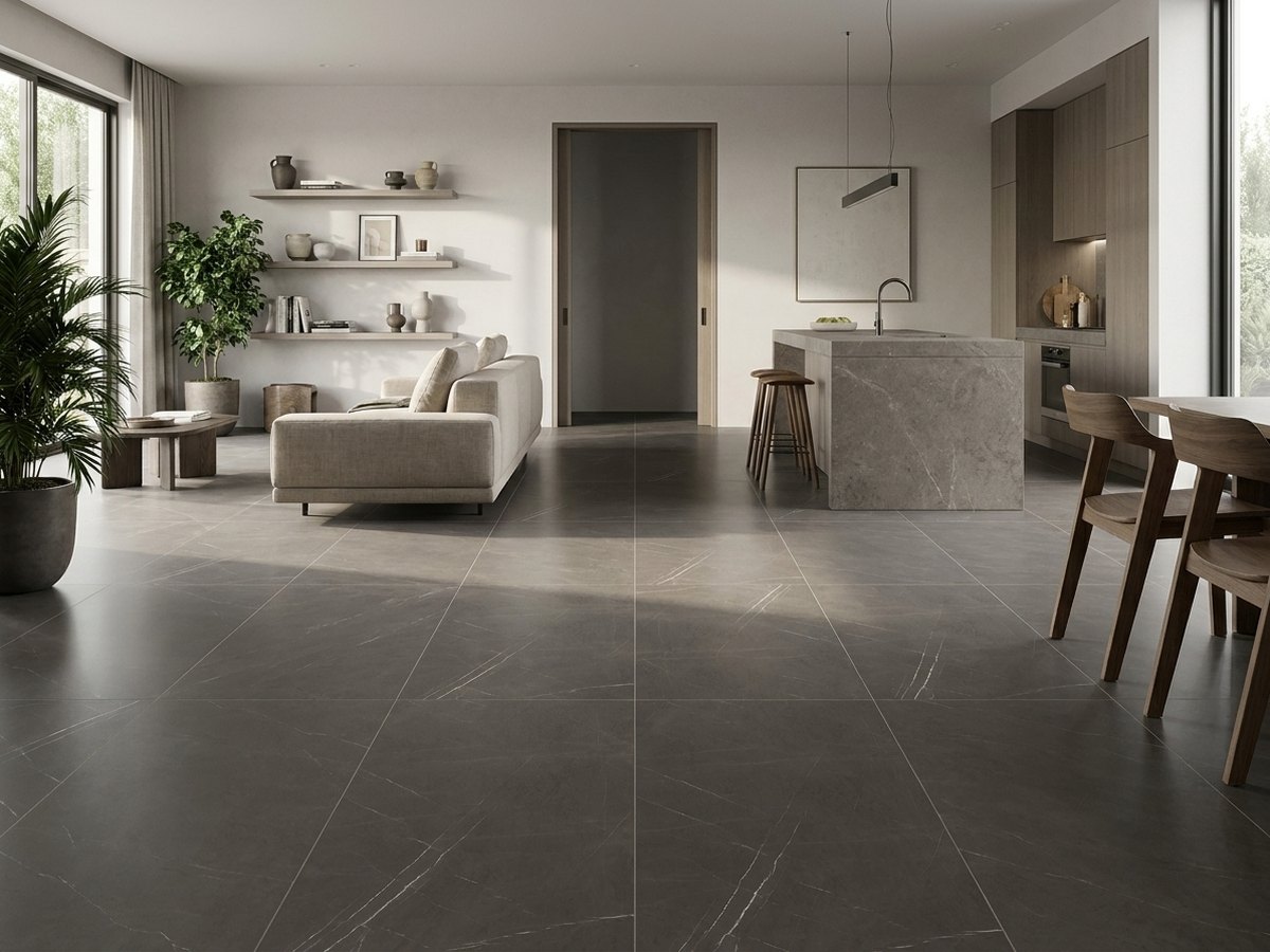 Roccia Marmo in a room