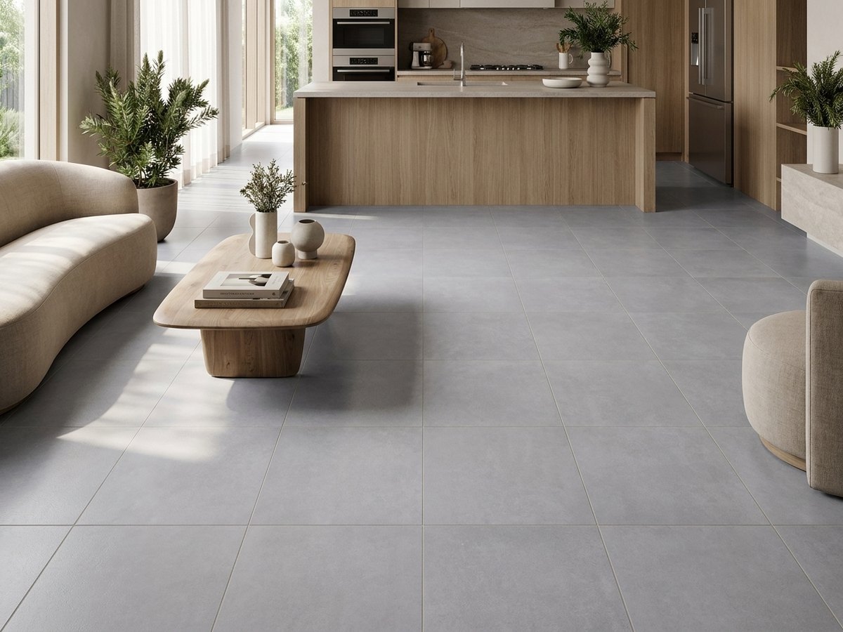 Beton Verona in a room