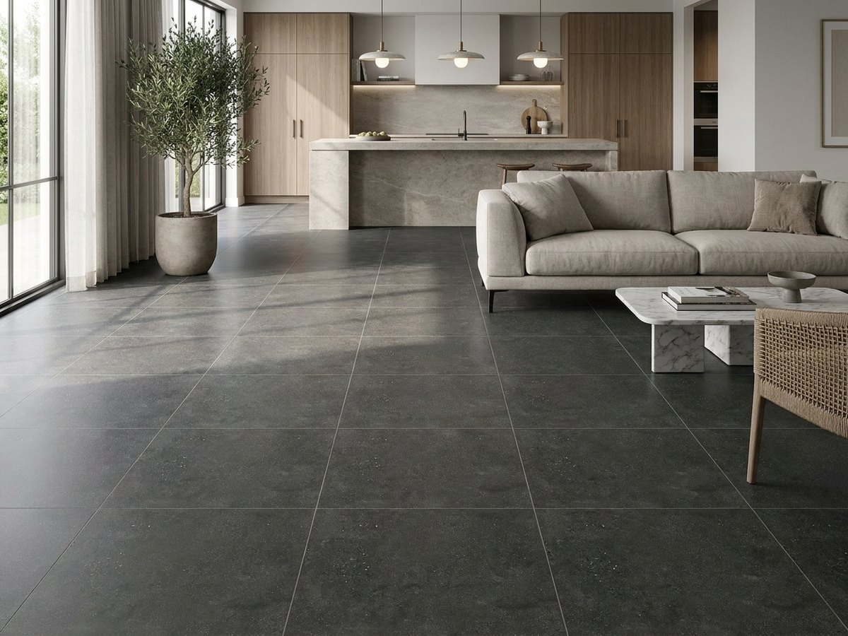 Beton Cristallo in a room