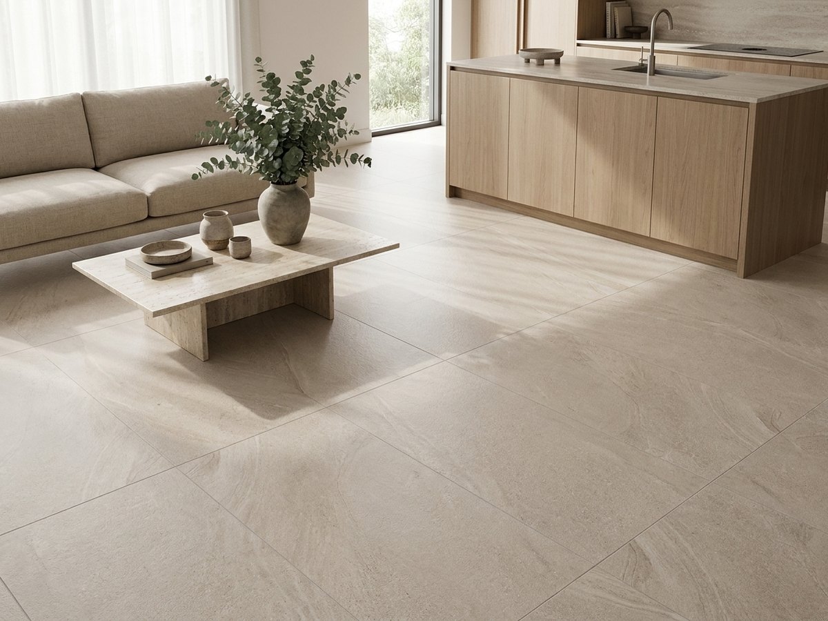 Carrara Vento in a room