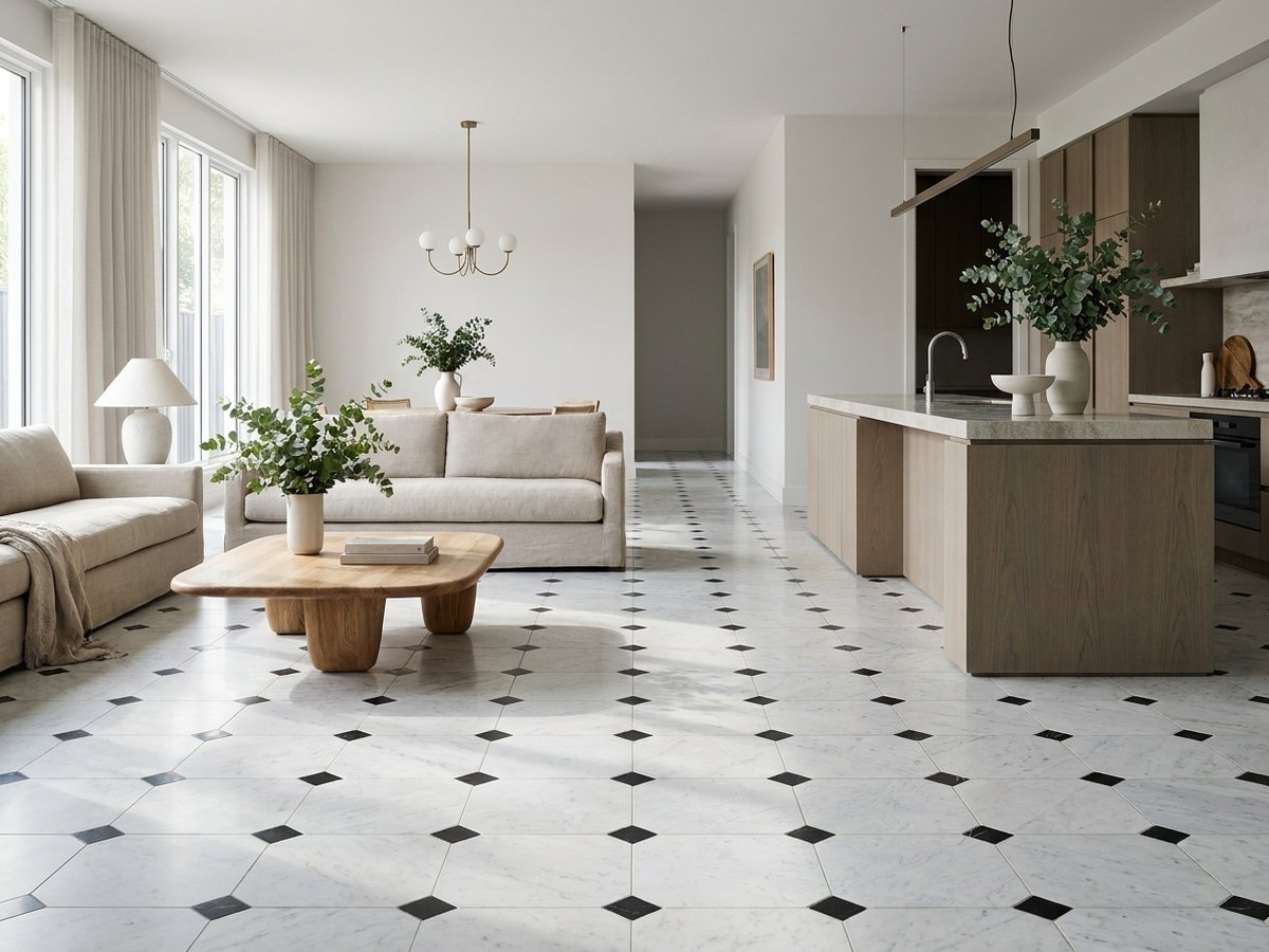 Marquina Imperiale in a room