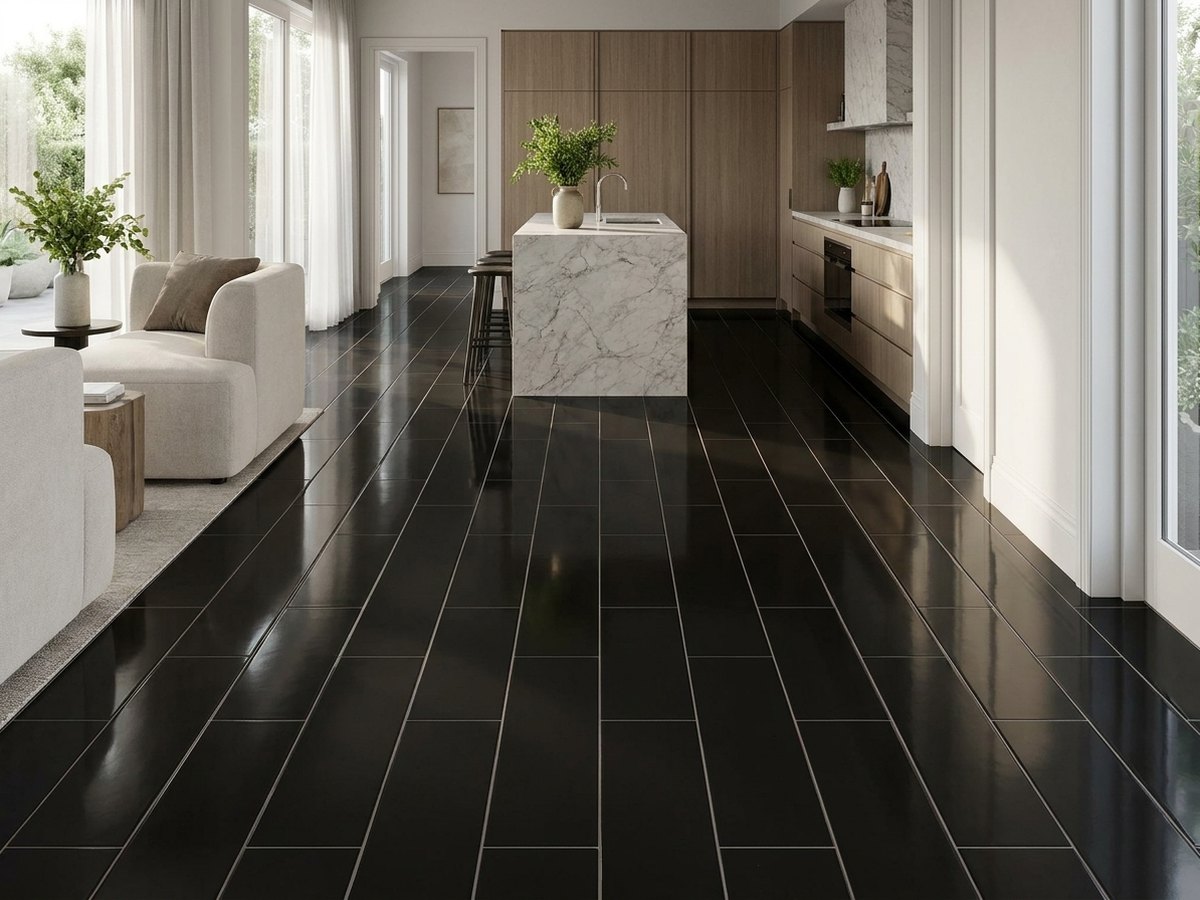 Classic Black in a room