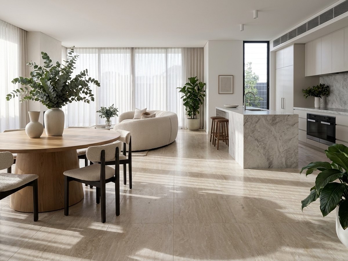 Calacatta Giardino in a room