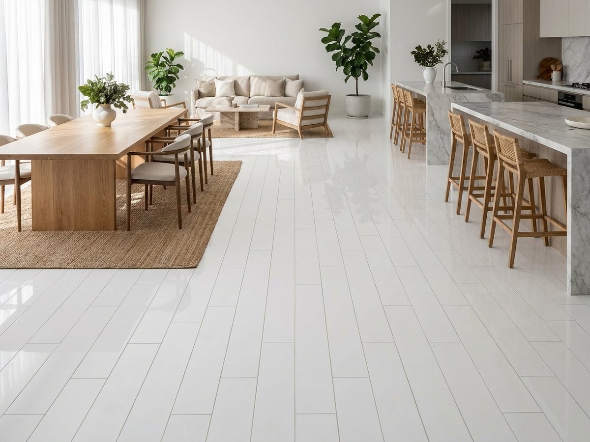 Classic White in a room