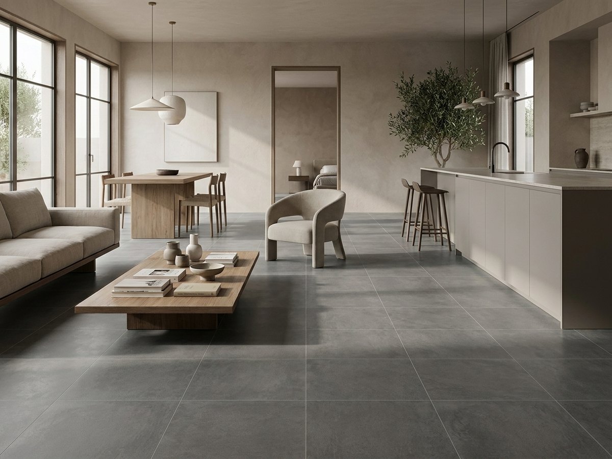 Cloud Dark Grey in a room