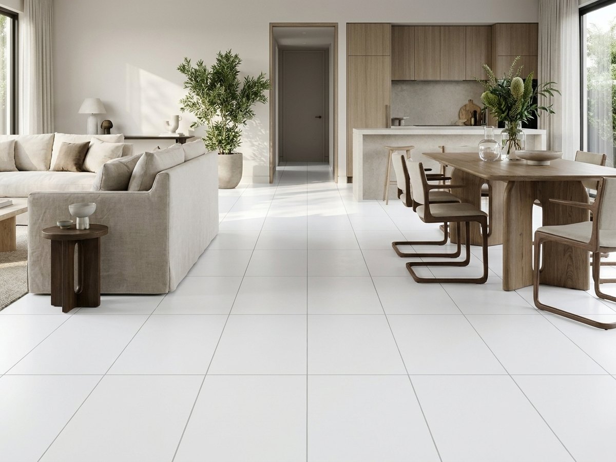 Cloud Light Grey in a room