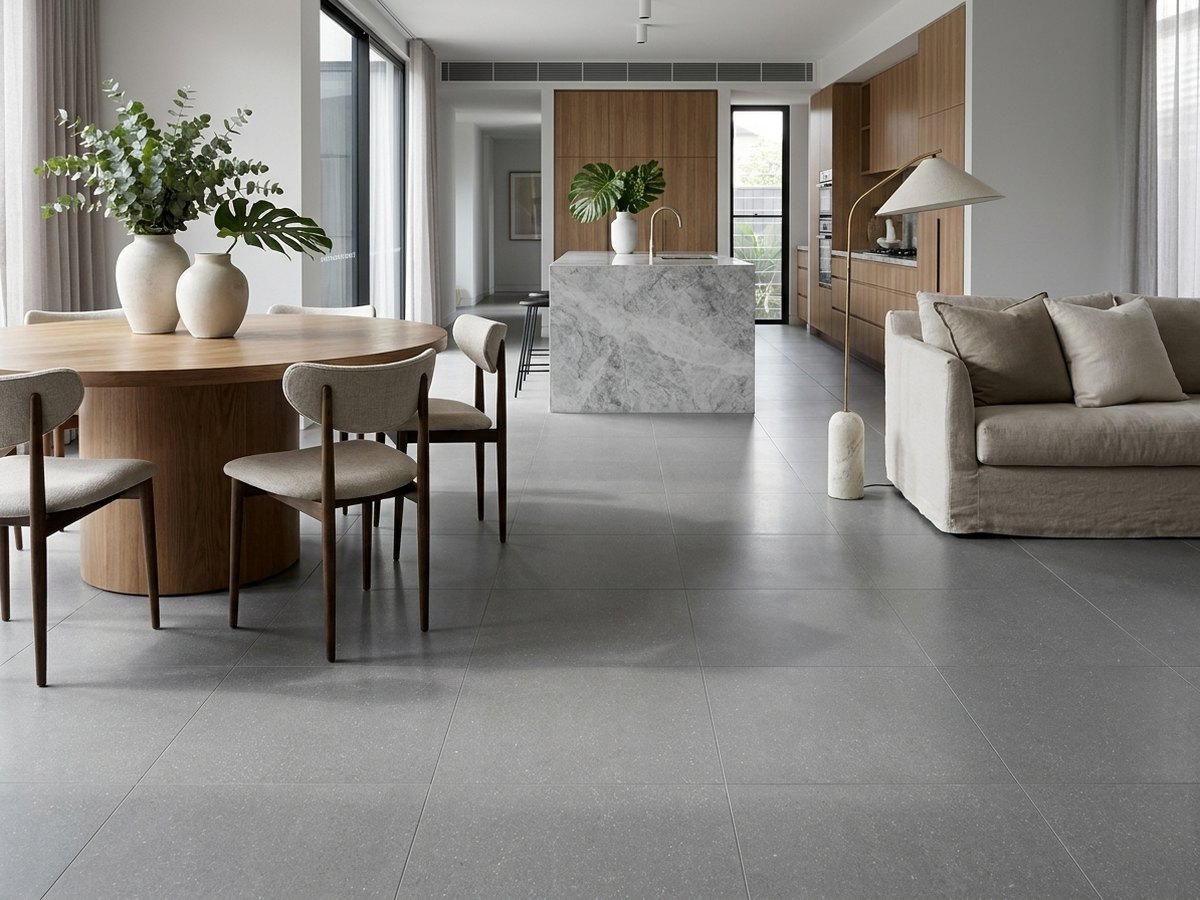 Grigio Marmo in a room