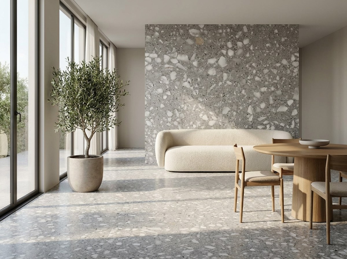 Confetti Sole in a room