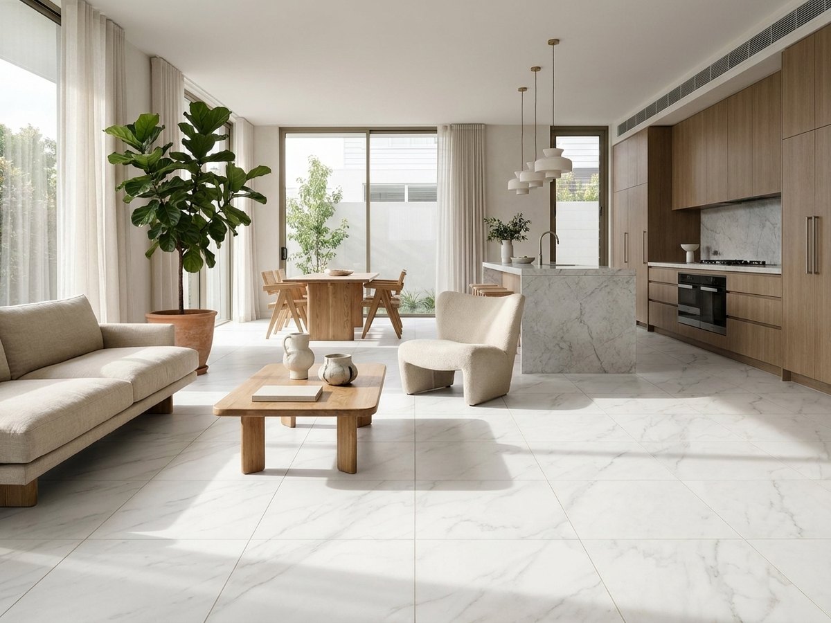 Crema Capri in a room