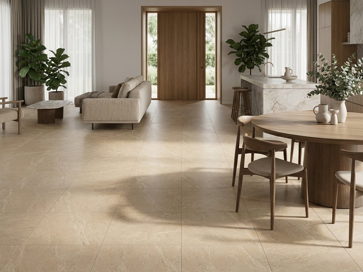 Crema Palazzo in a room