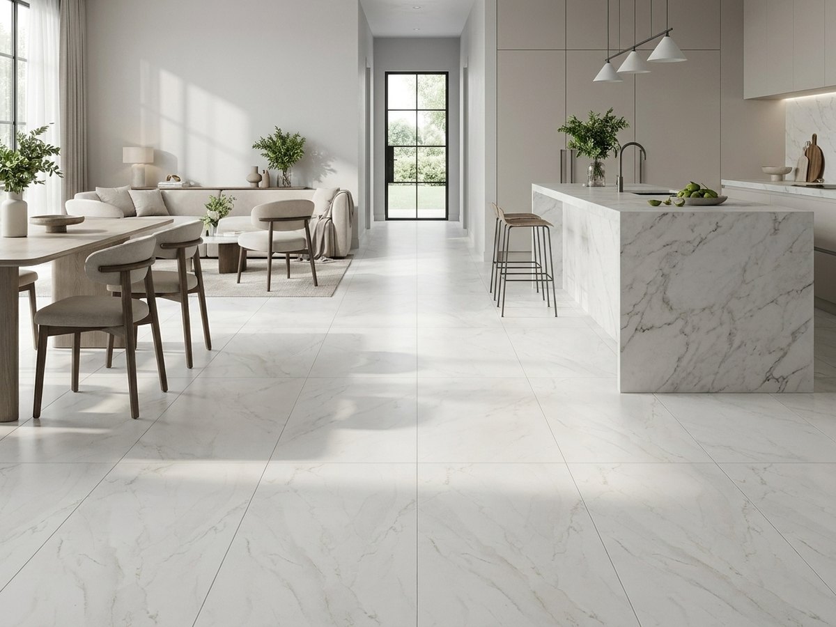 Crystal White in a room