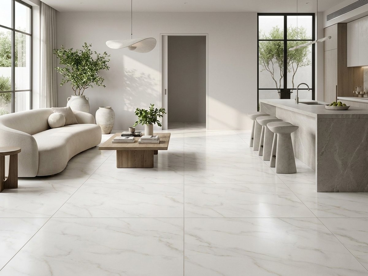 Crystal White in a room