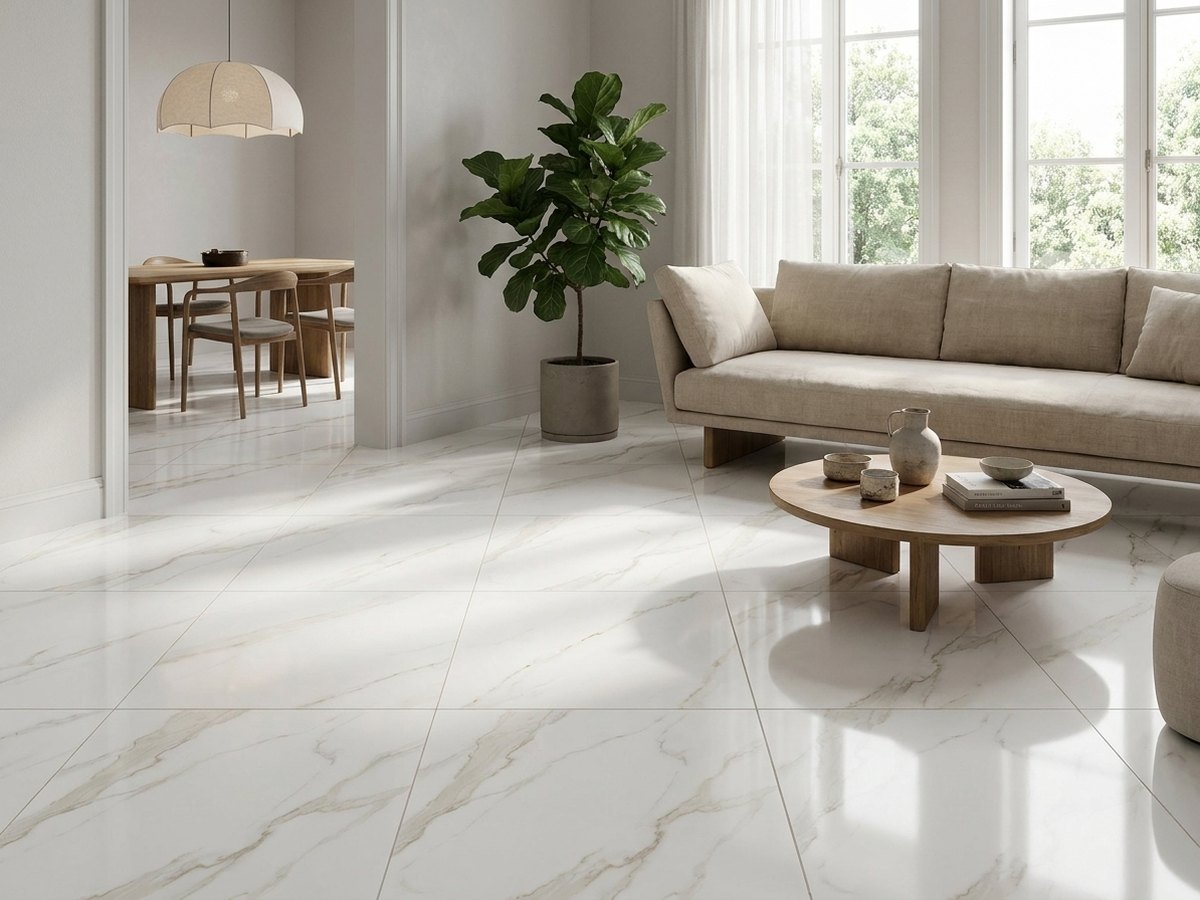 Crystal White in a room