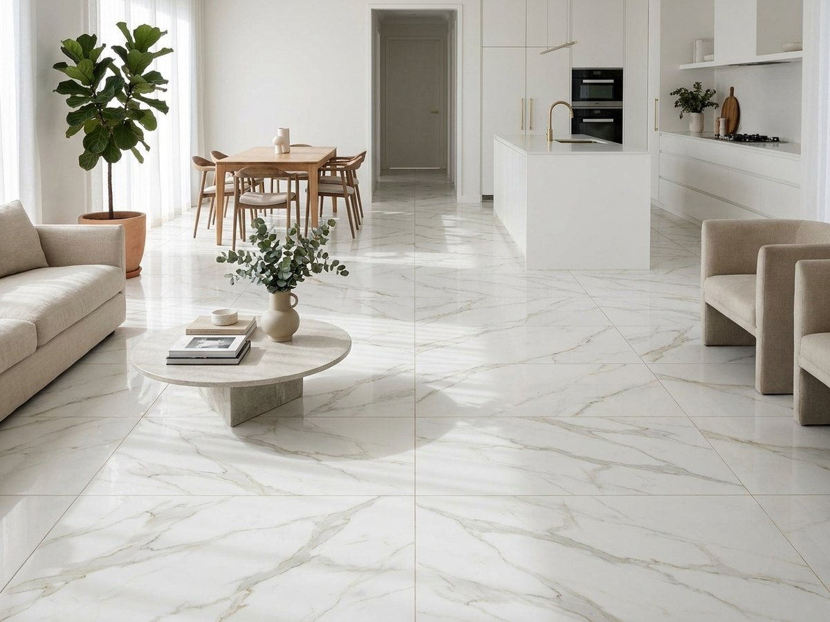 Crystal White in a room