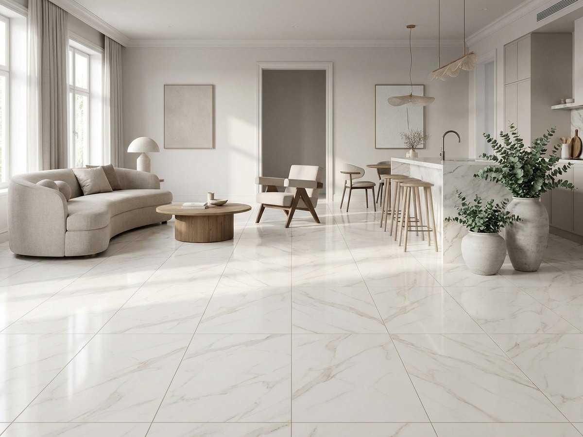 Crystal White in a room