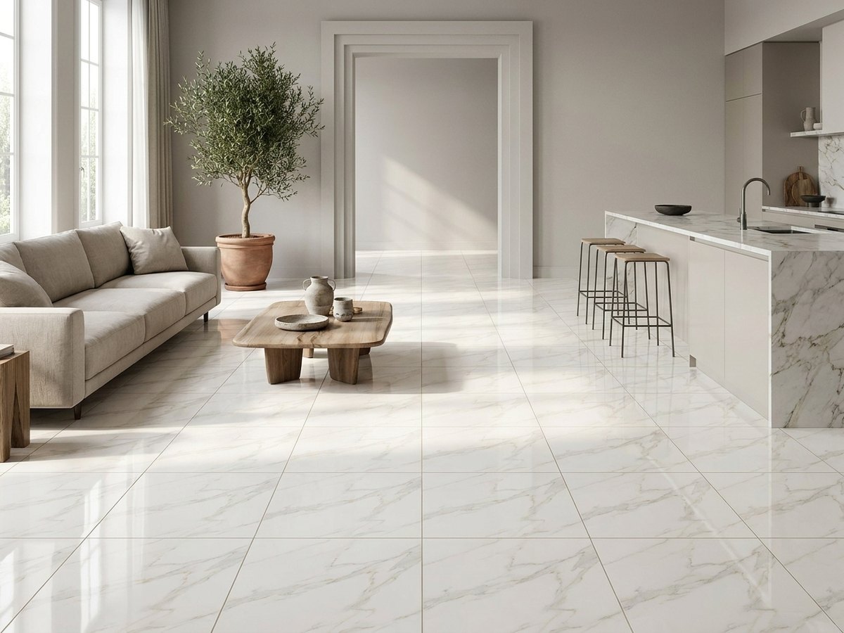 Crystal White in a room