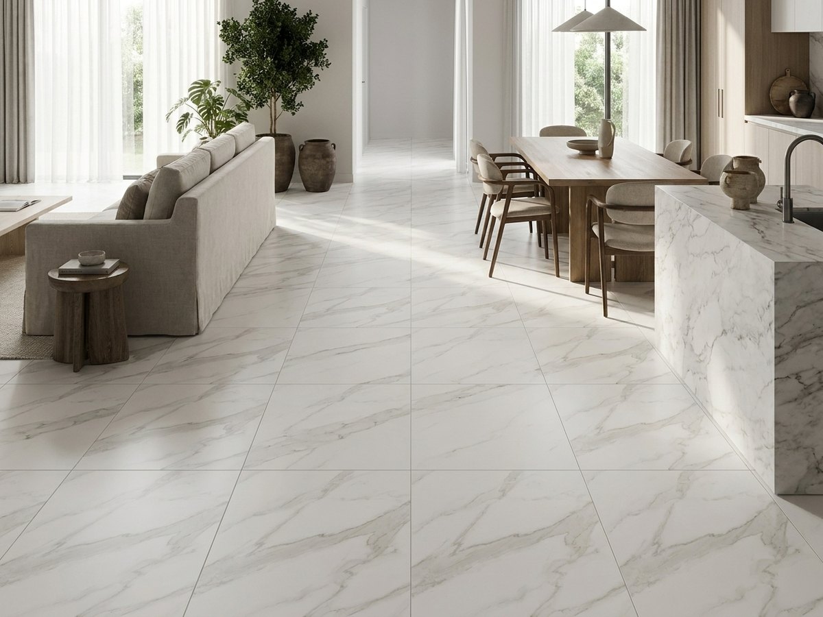 Crystal White in a room