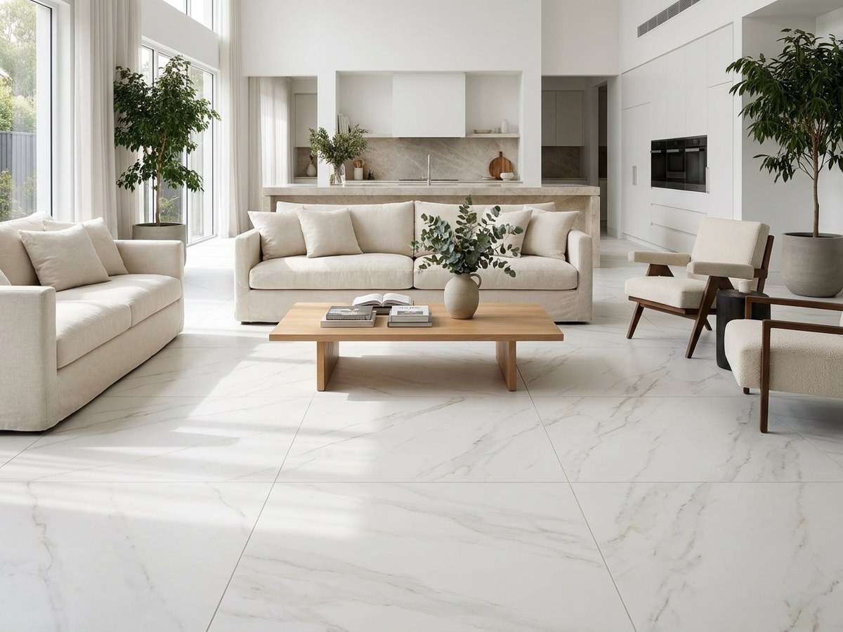Crystal White in a room
