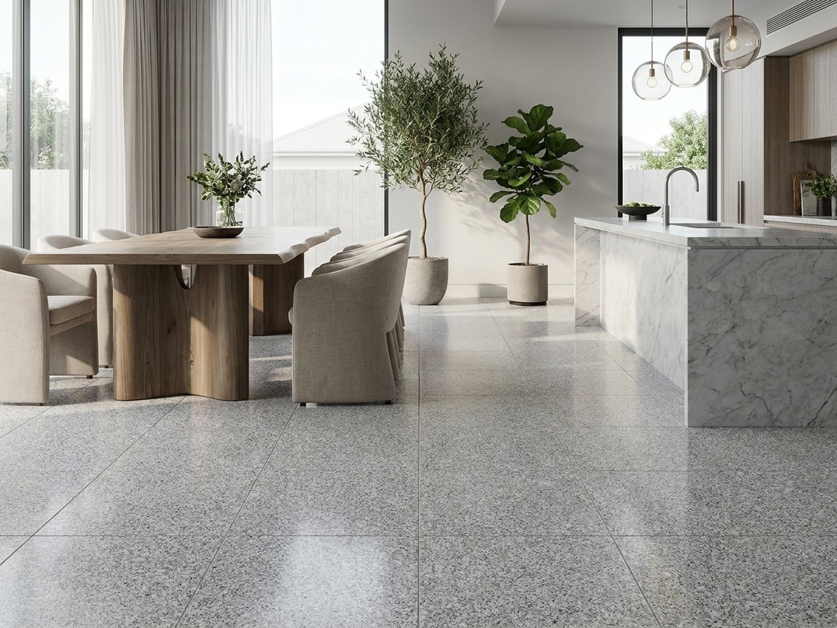 Granito Lucente in a room