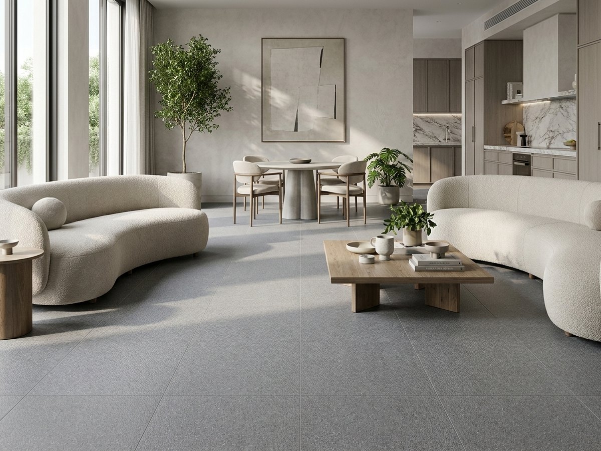 Cemento Fiore in a room