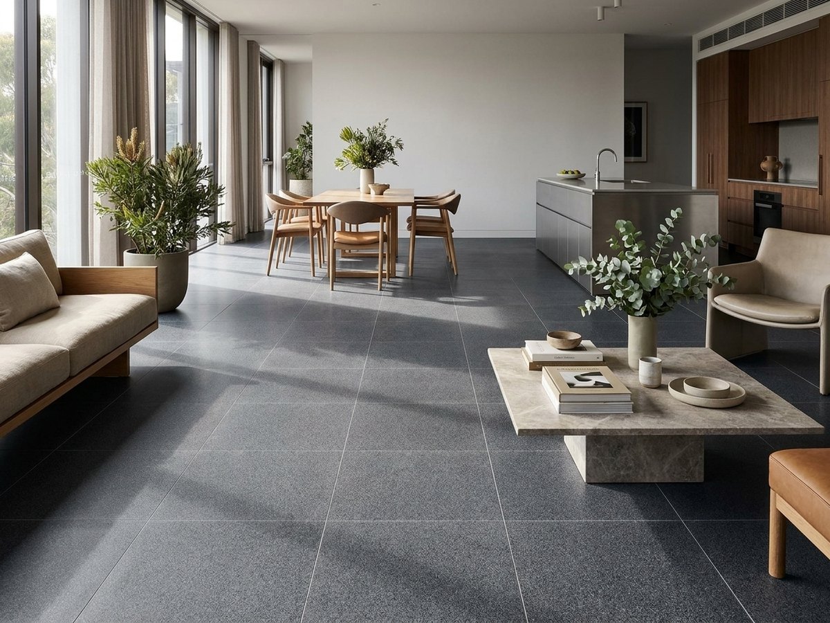 Grigio Crepuscolo in a room