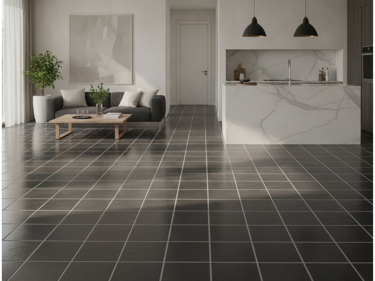 Eco Stone New Basalt in a room