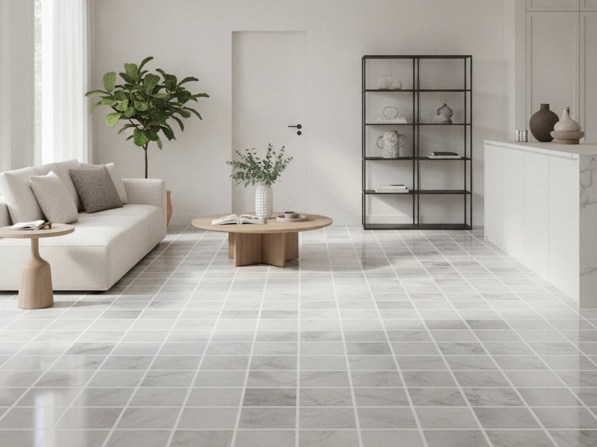 Eco Stone Silver in a room
