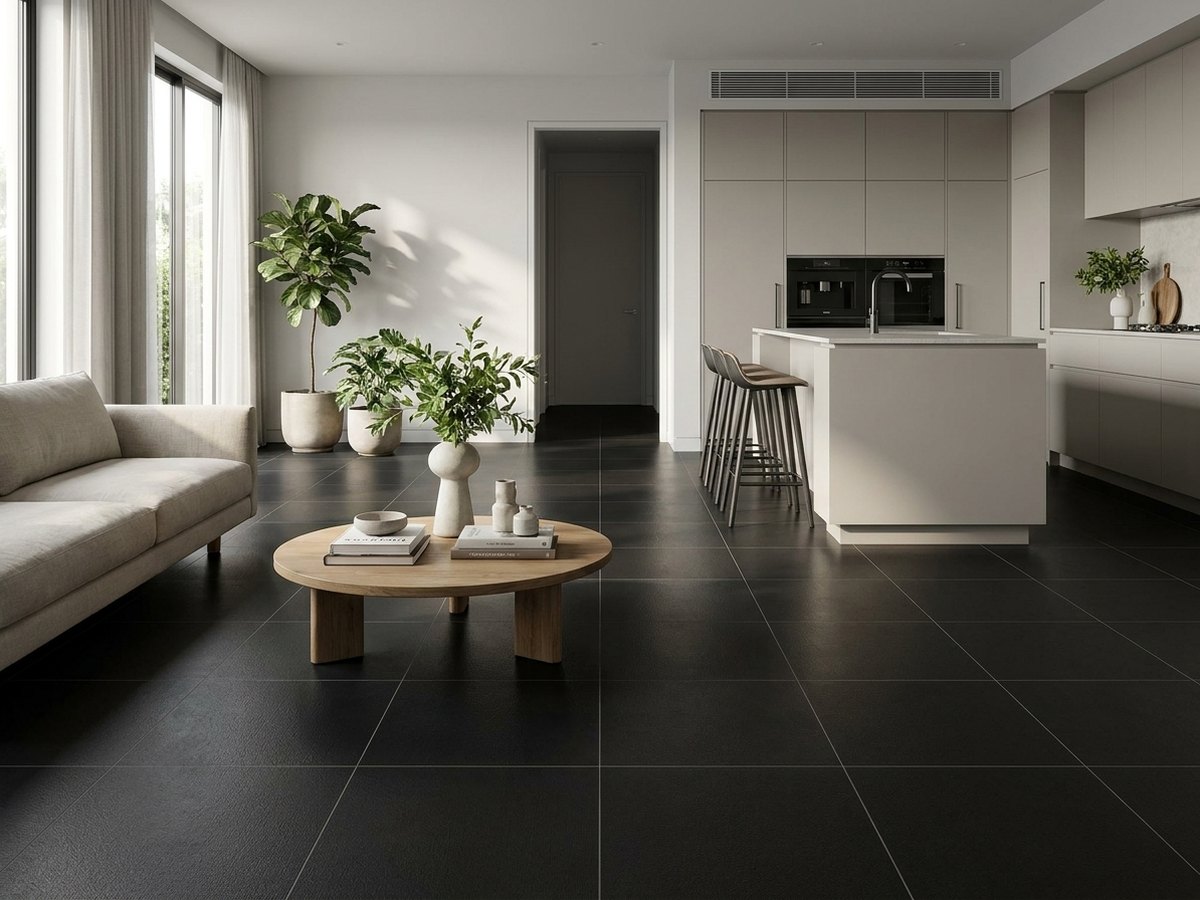 Fashion Stone Black in a room