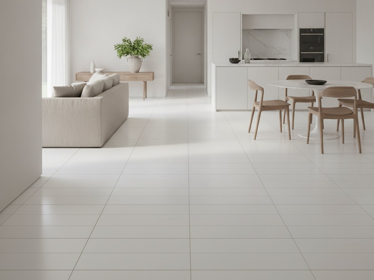 Fashion Stone Ivory in a room