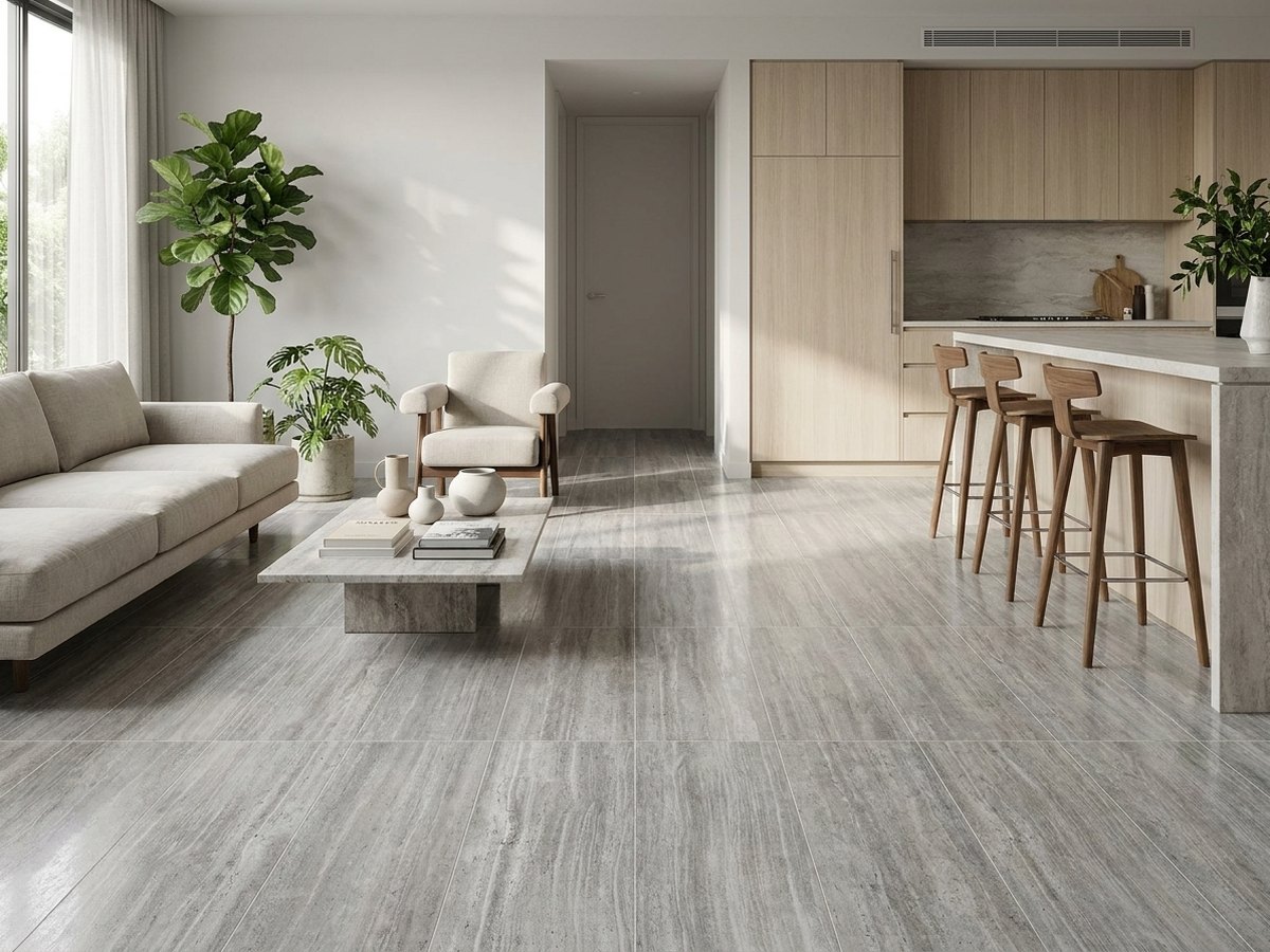 Grigio Vento in a room