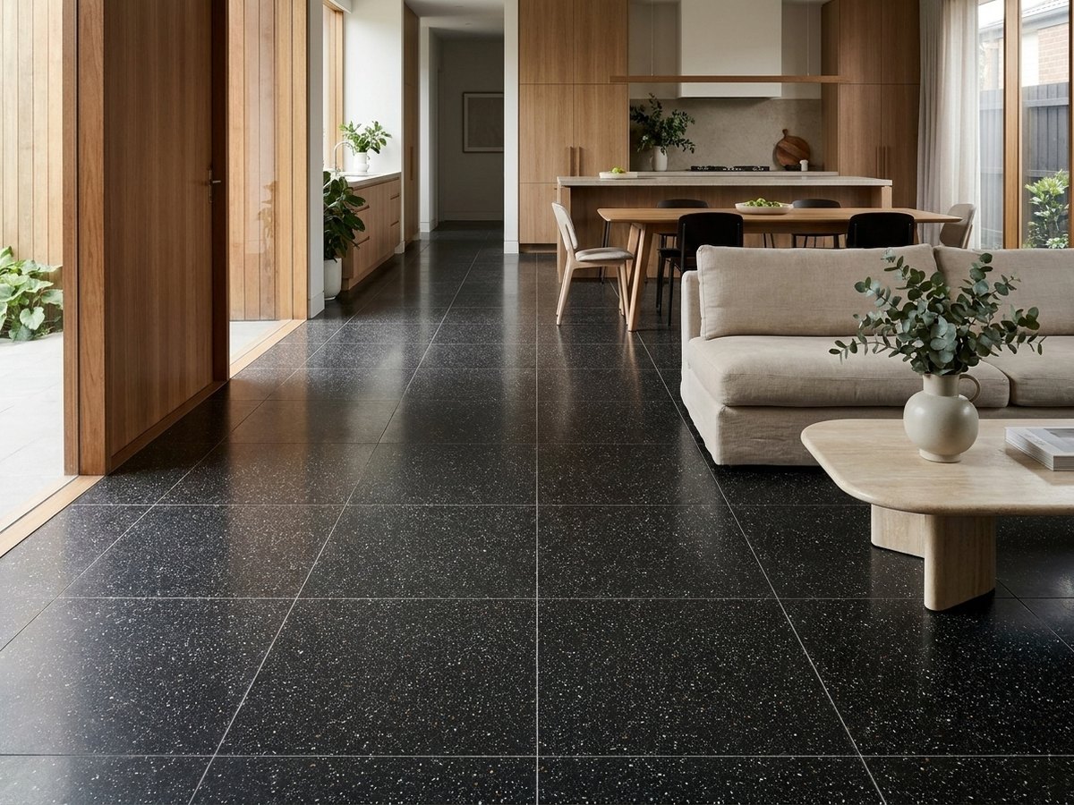 Galaxy Black in a room