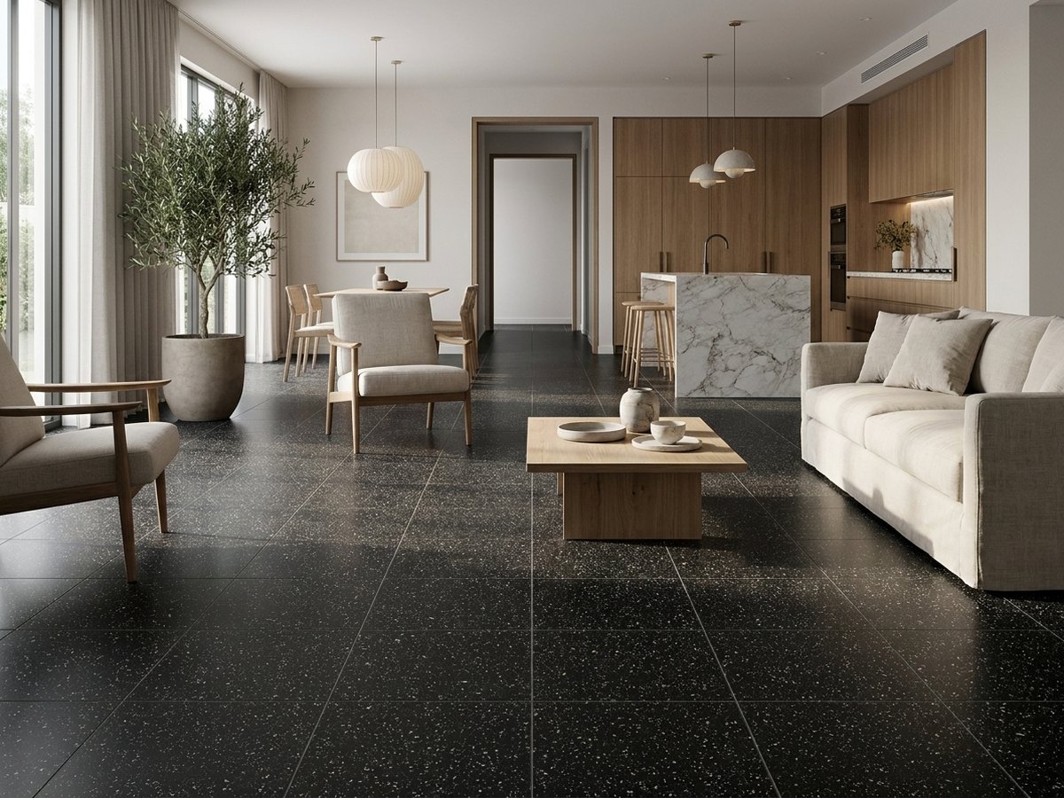 Galaxy Black in a room