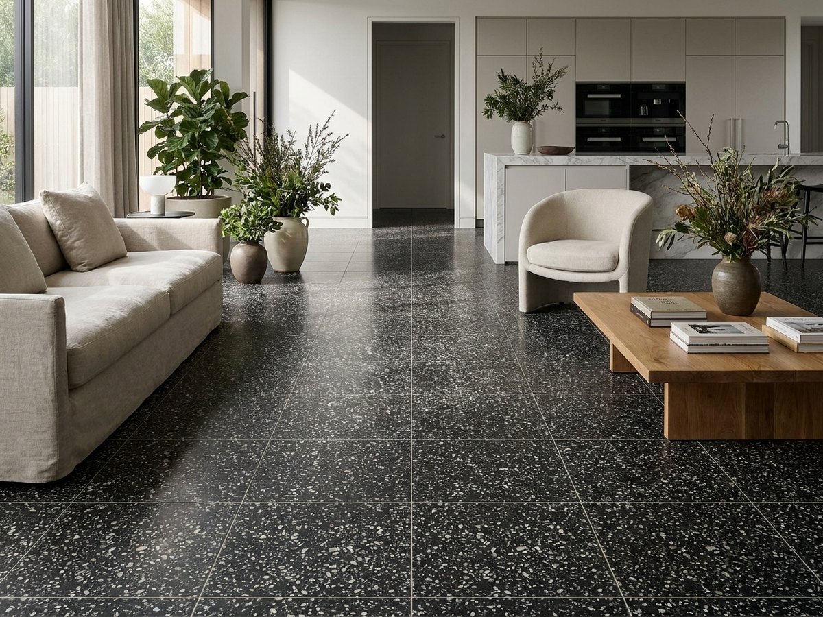 Galaxy Black in a room
