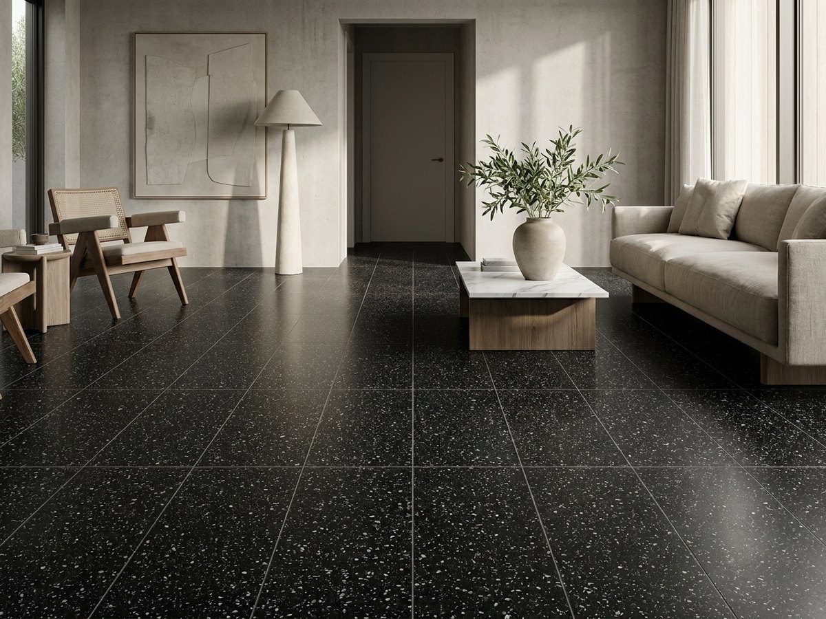 Galaxy Black in a room