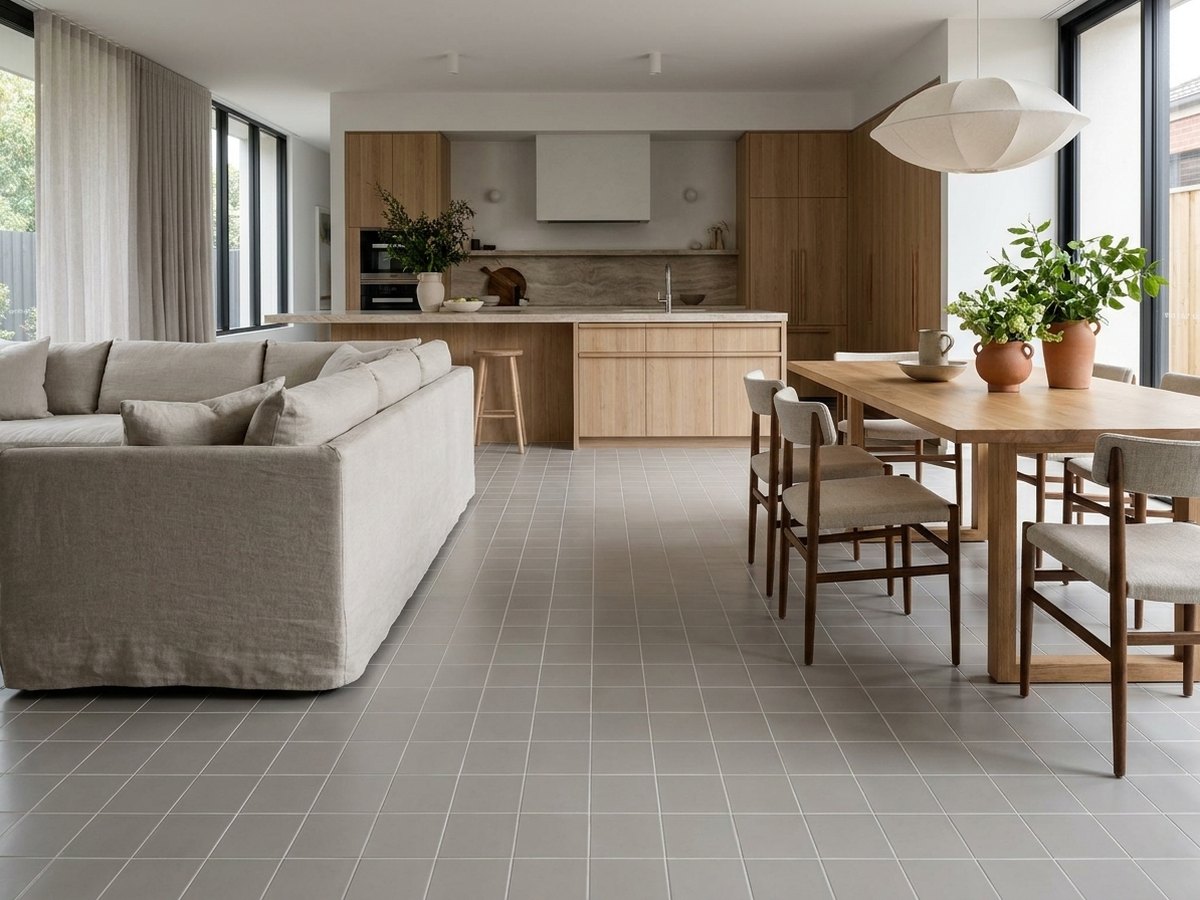 Beton Positano in a room