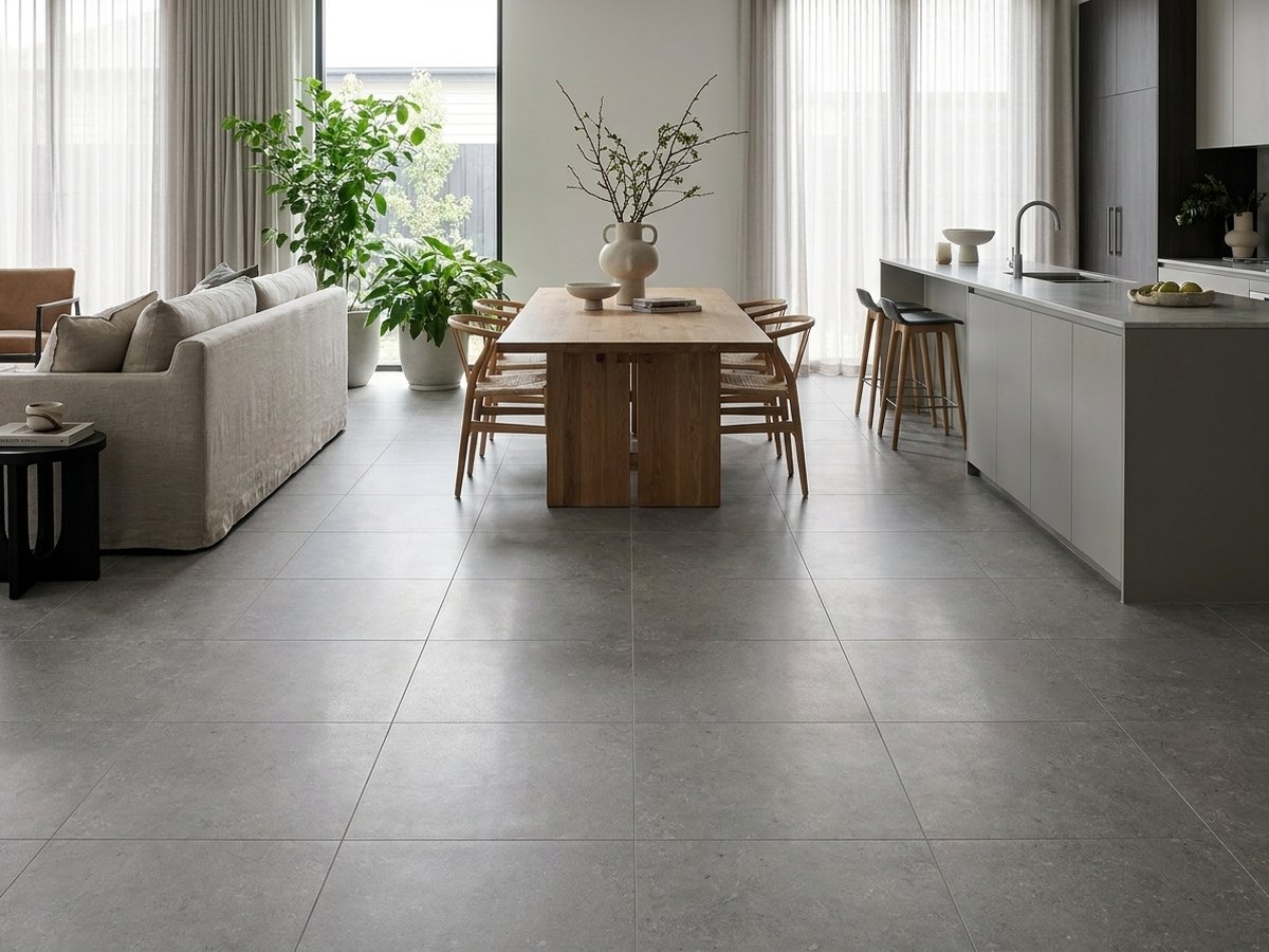 Grigio Brillante in a room