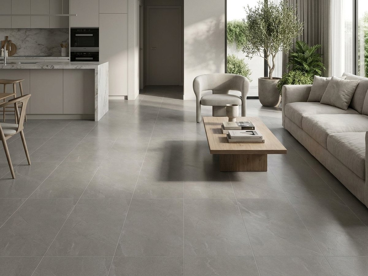 Grigio Cristallo in a room