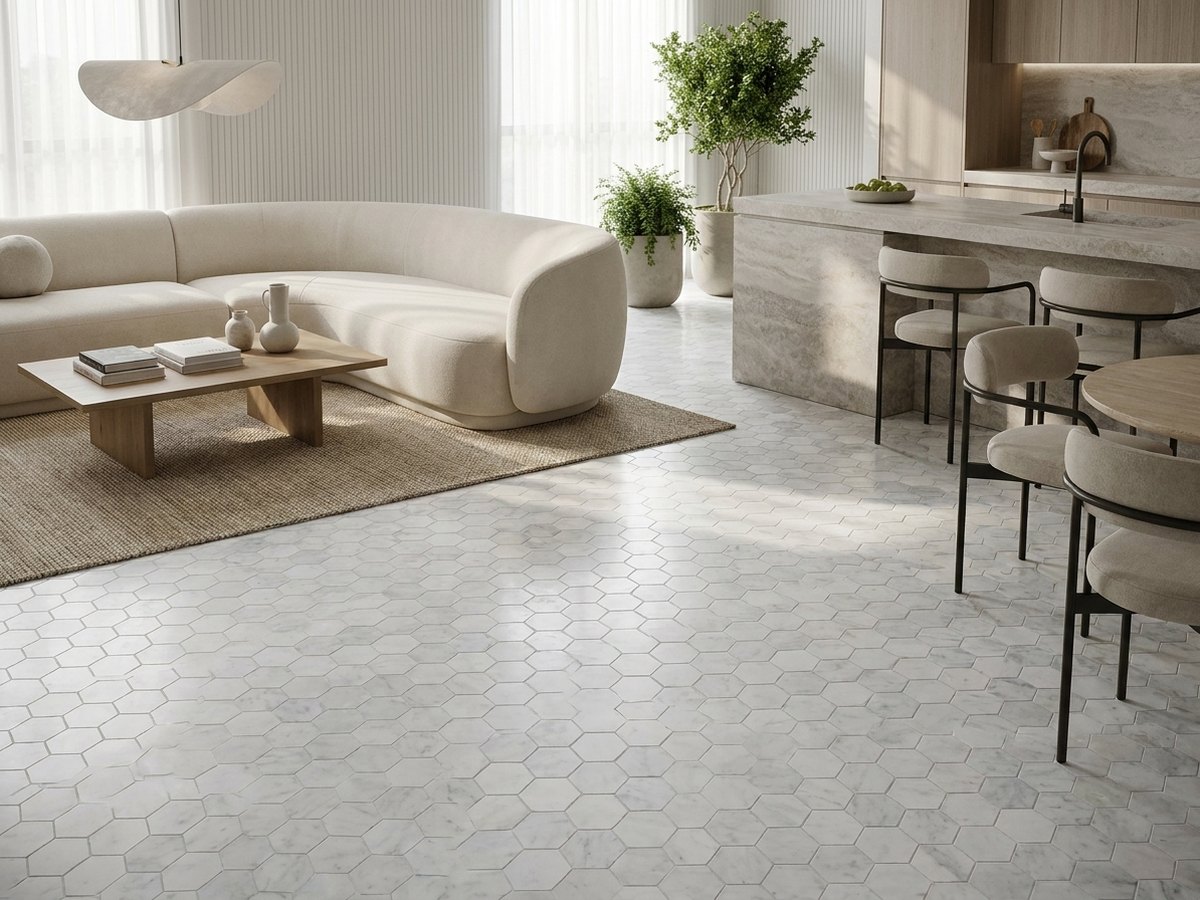 Mosaico Cristallo in a room
