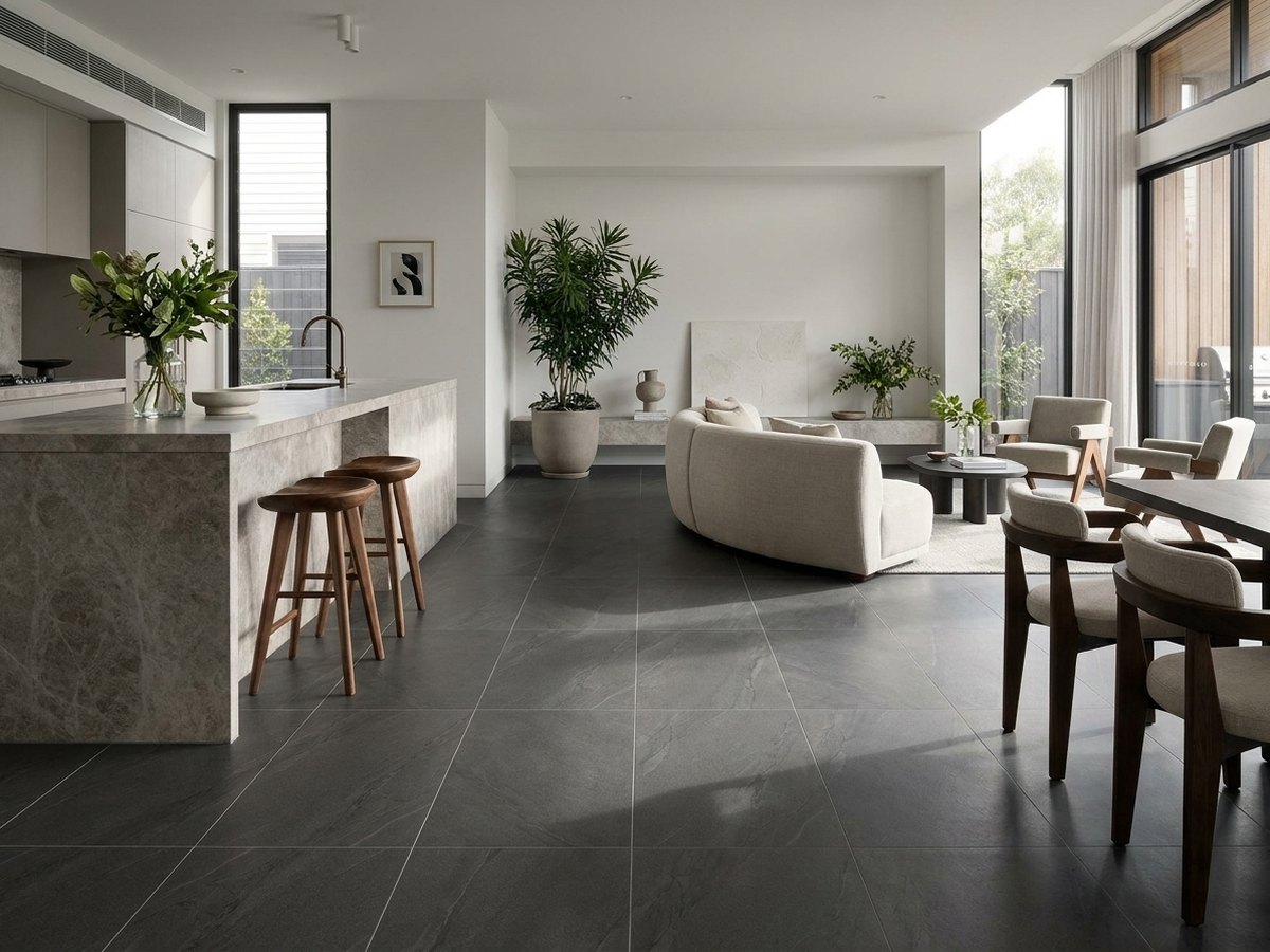 Ardesia Tramonto in a room