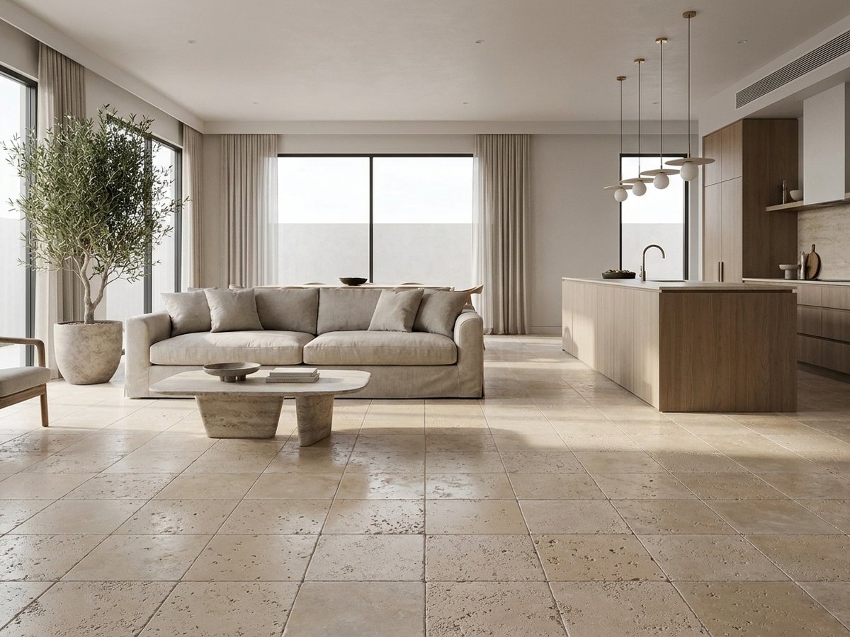 Pietra Portofino in a room