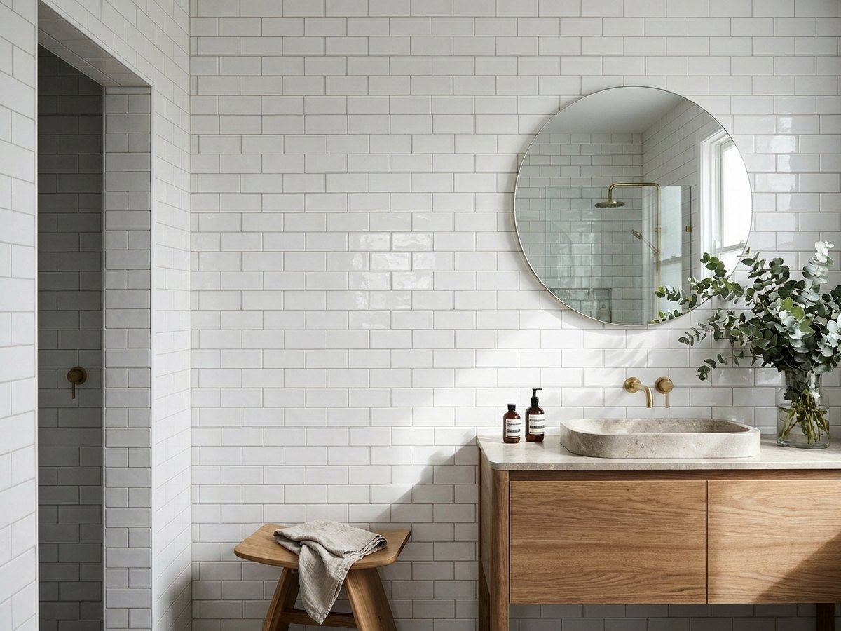 Loft Brick Warm White in a room