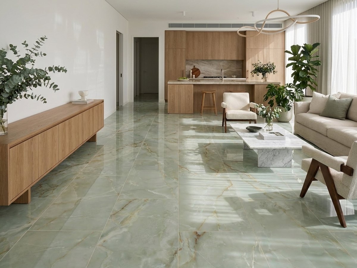 Sahara Marmo in a room