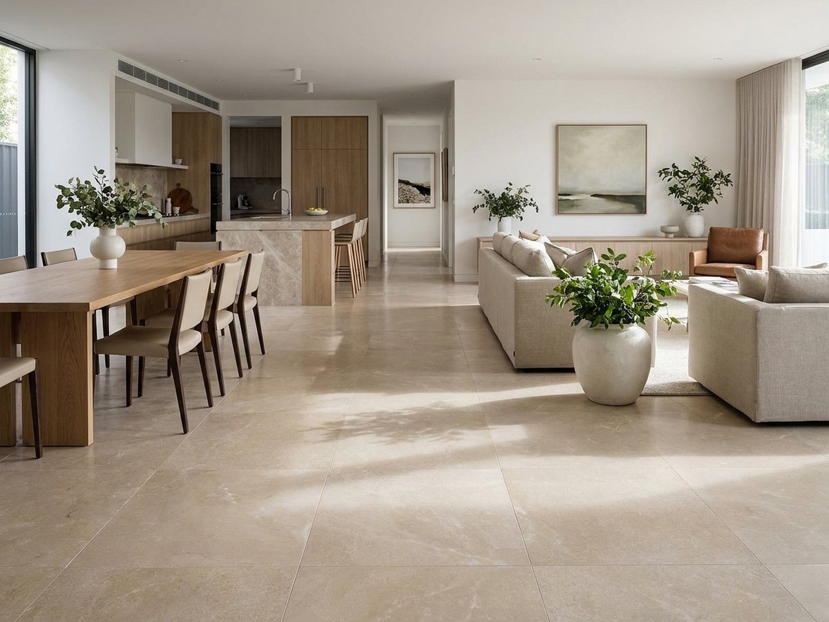 Arabescato Toscano in a room
