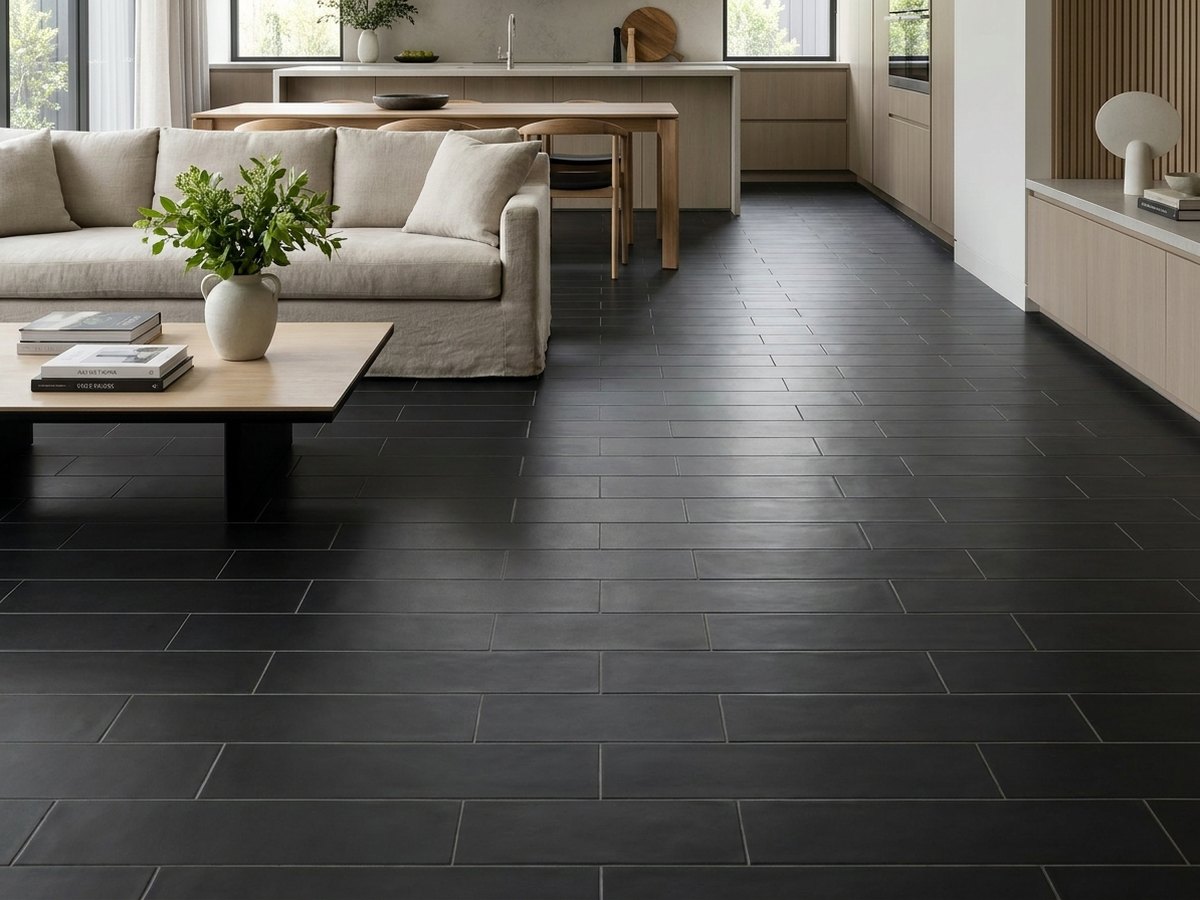 Metro Class Graphite Grey Decor in a room