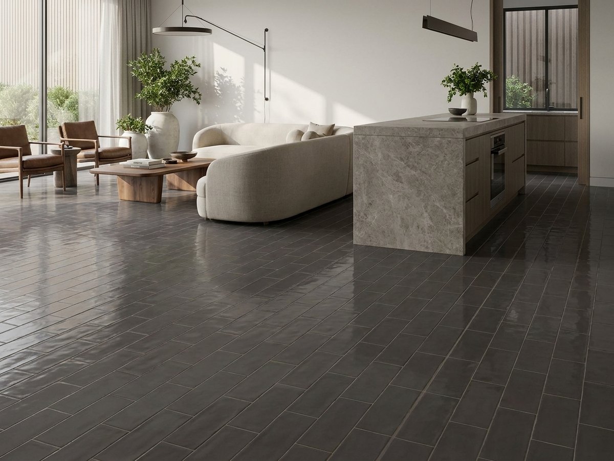 Metro Class Graphite Grey in a room