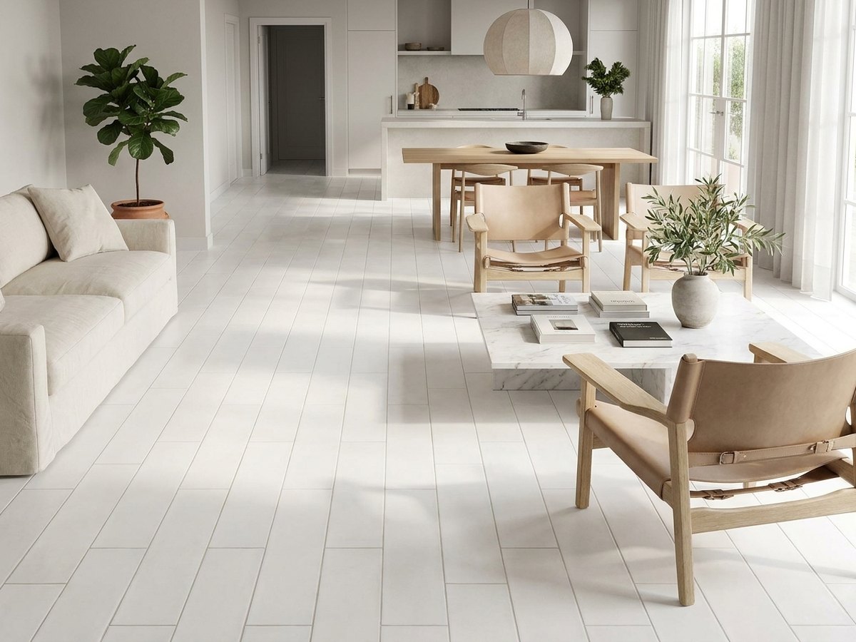 Metro Classic Bianco Decor in a room