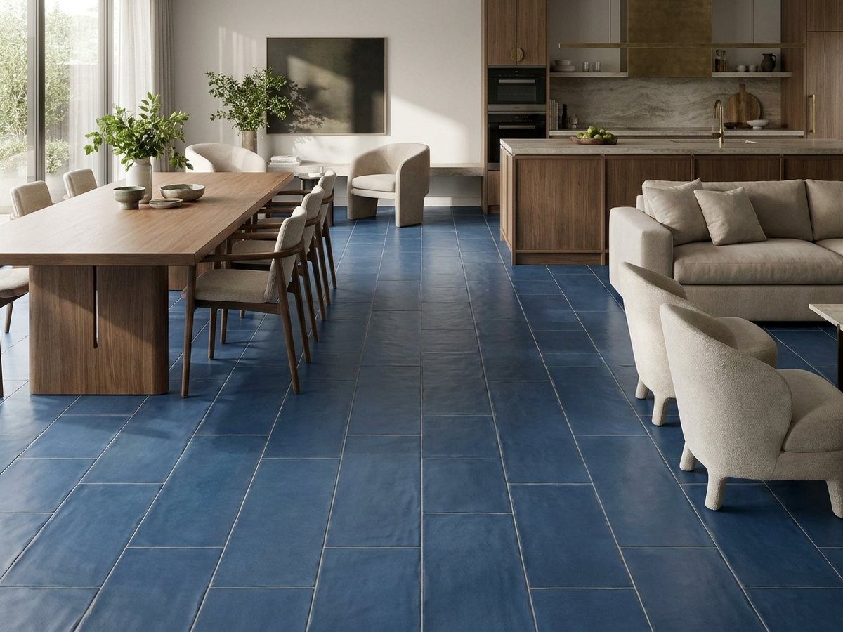 Metro Classic Denim Blue in a room